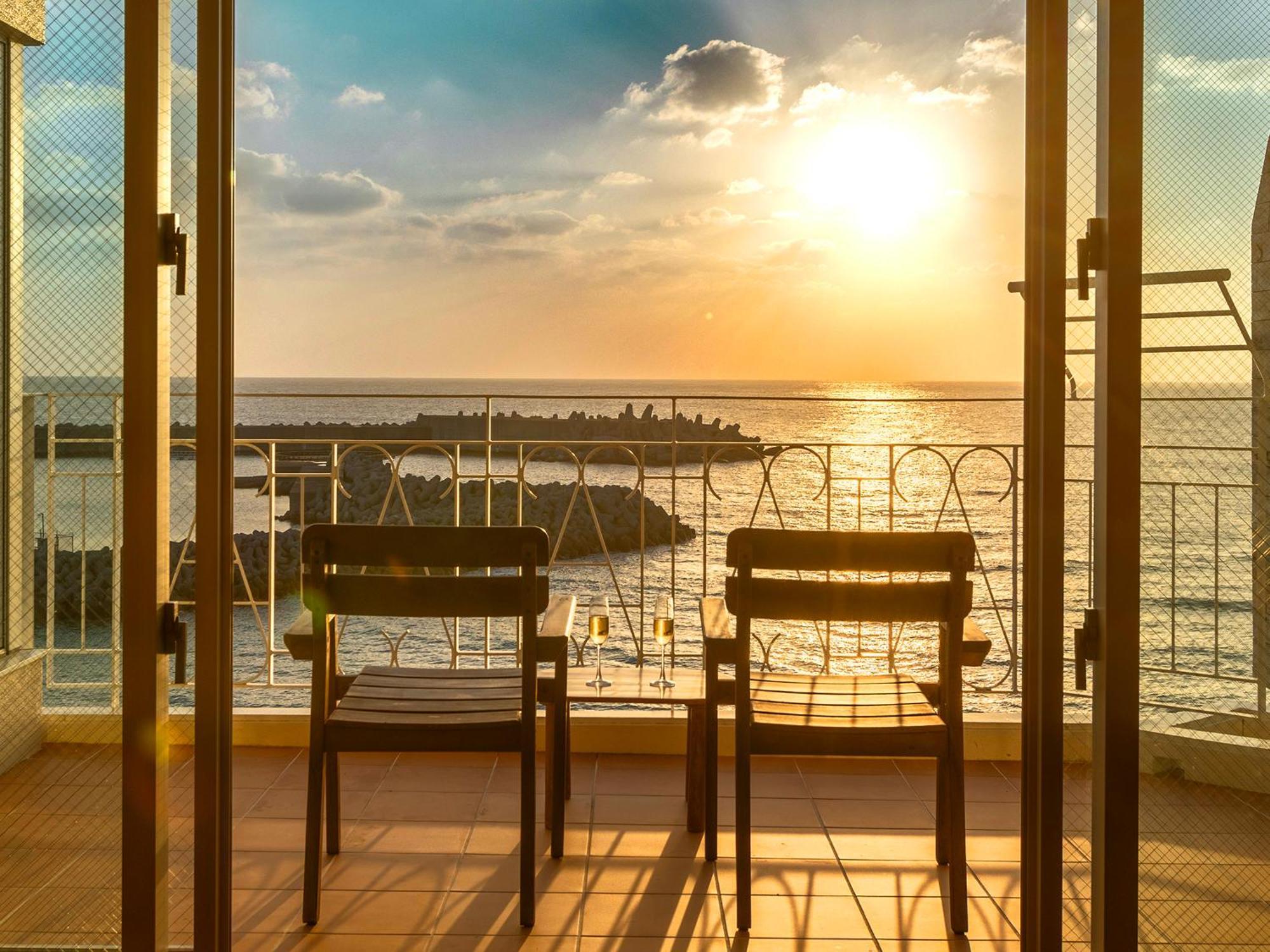 Hotel Umi No Terrace Yomitan Toya Exteriér fotografie